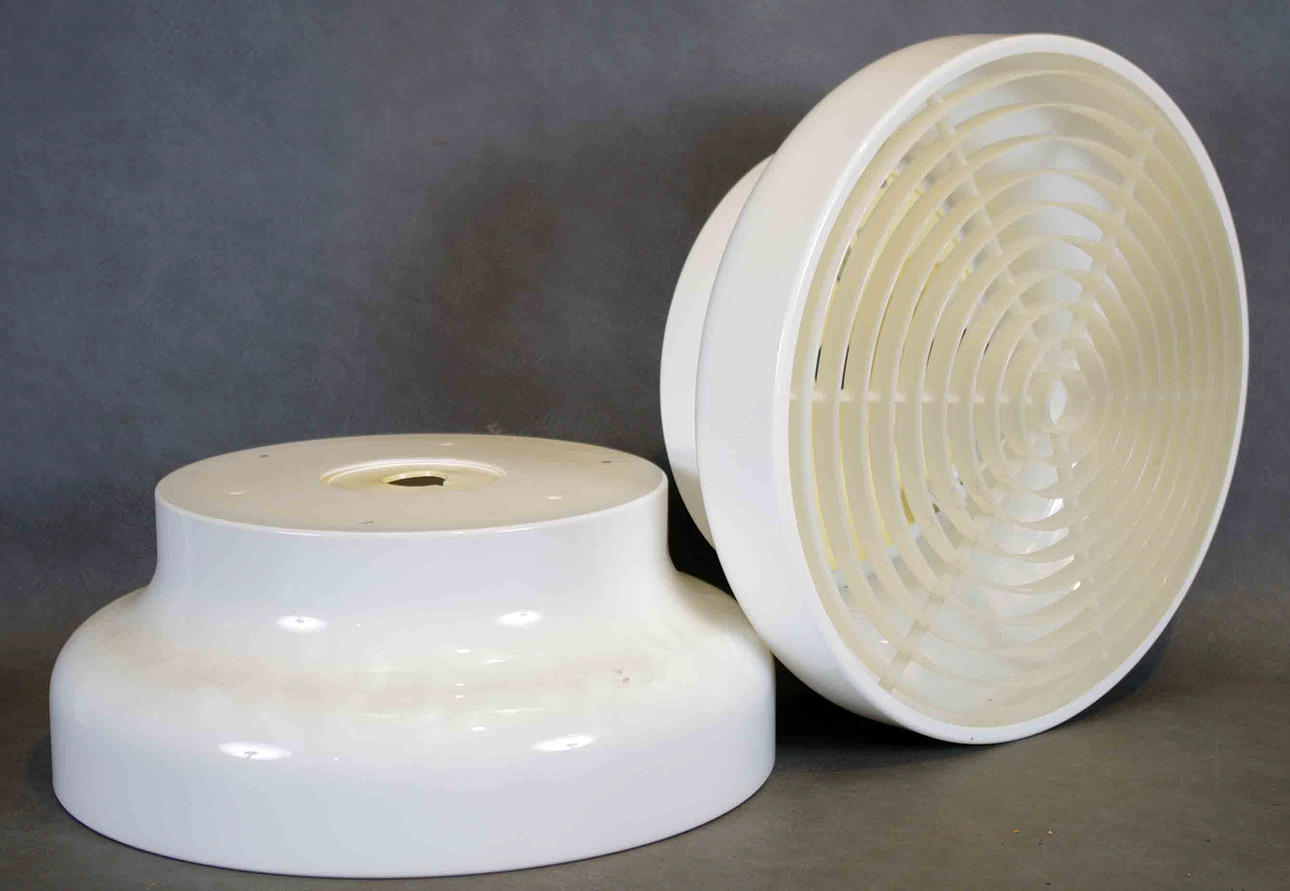 TAKPLAFONDER, 1 par, Bumling, vit plast.