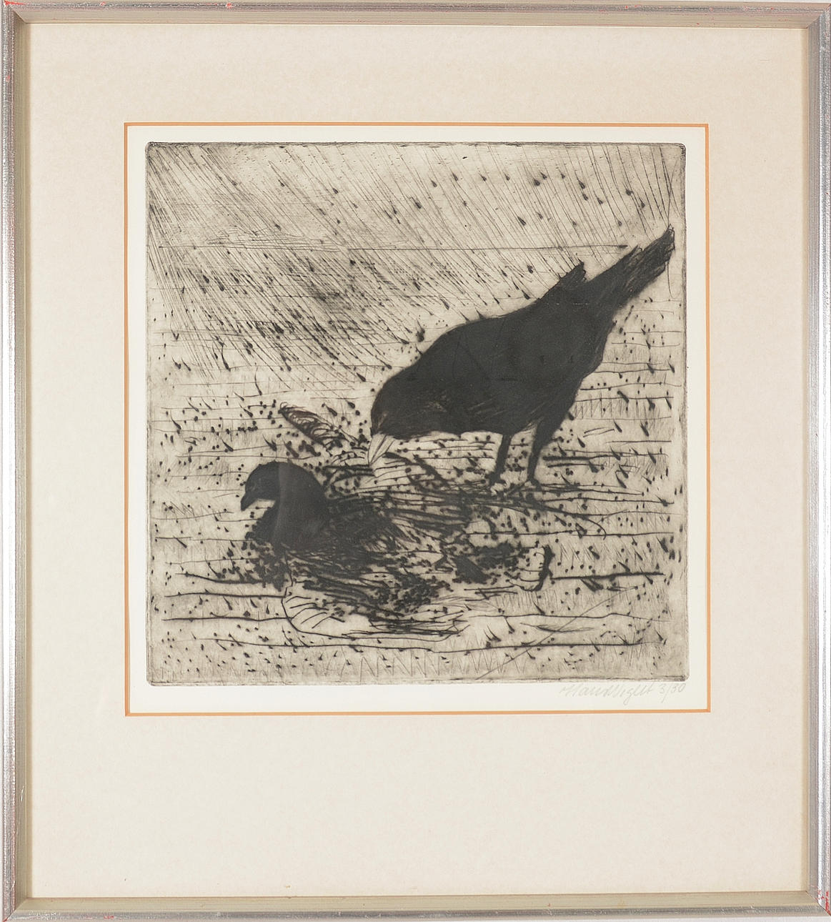 HANS WIGERT. Etsning.