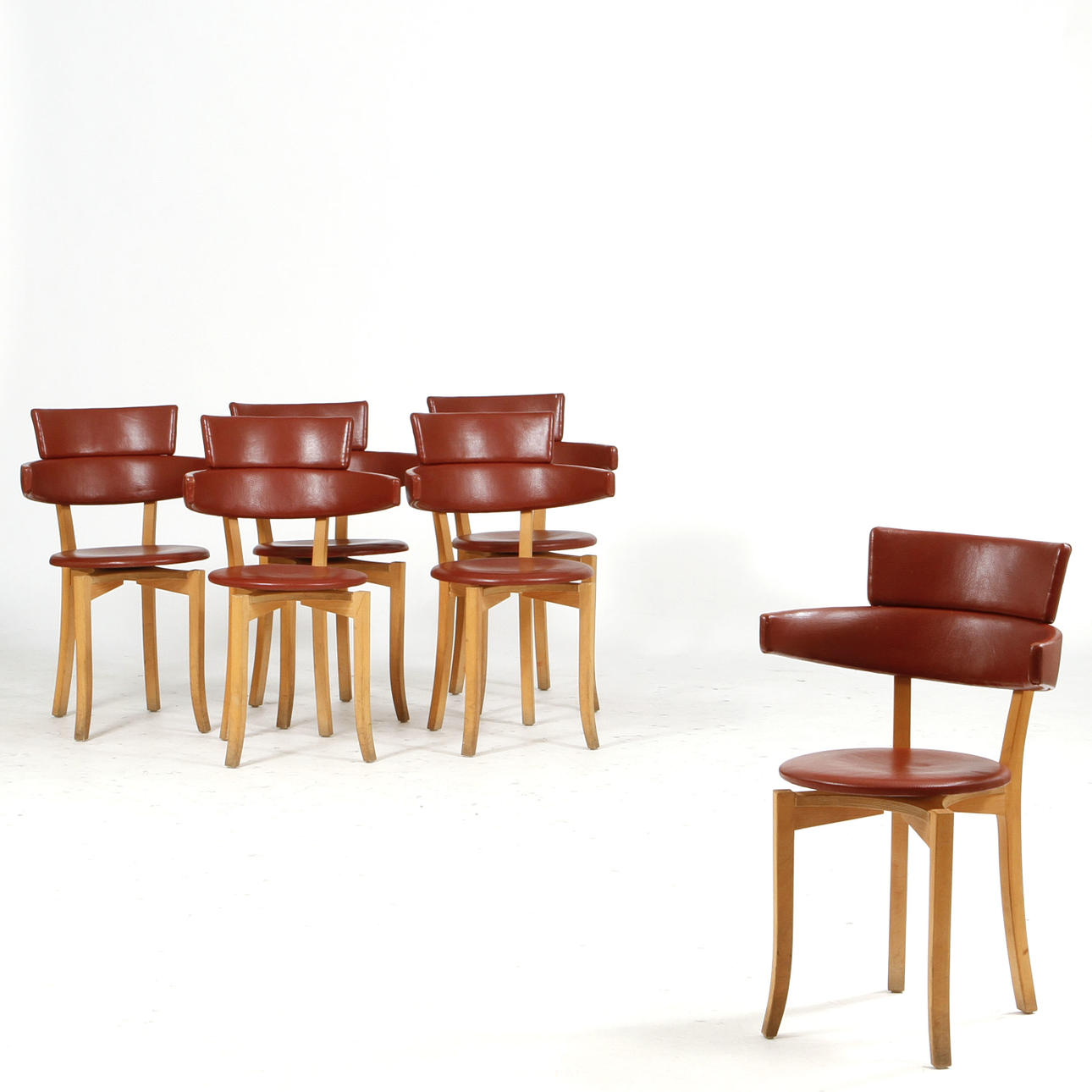 STÜHLE, 6 Stück, Galleri Stolen.