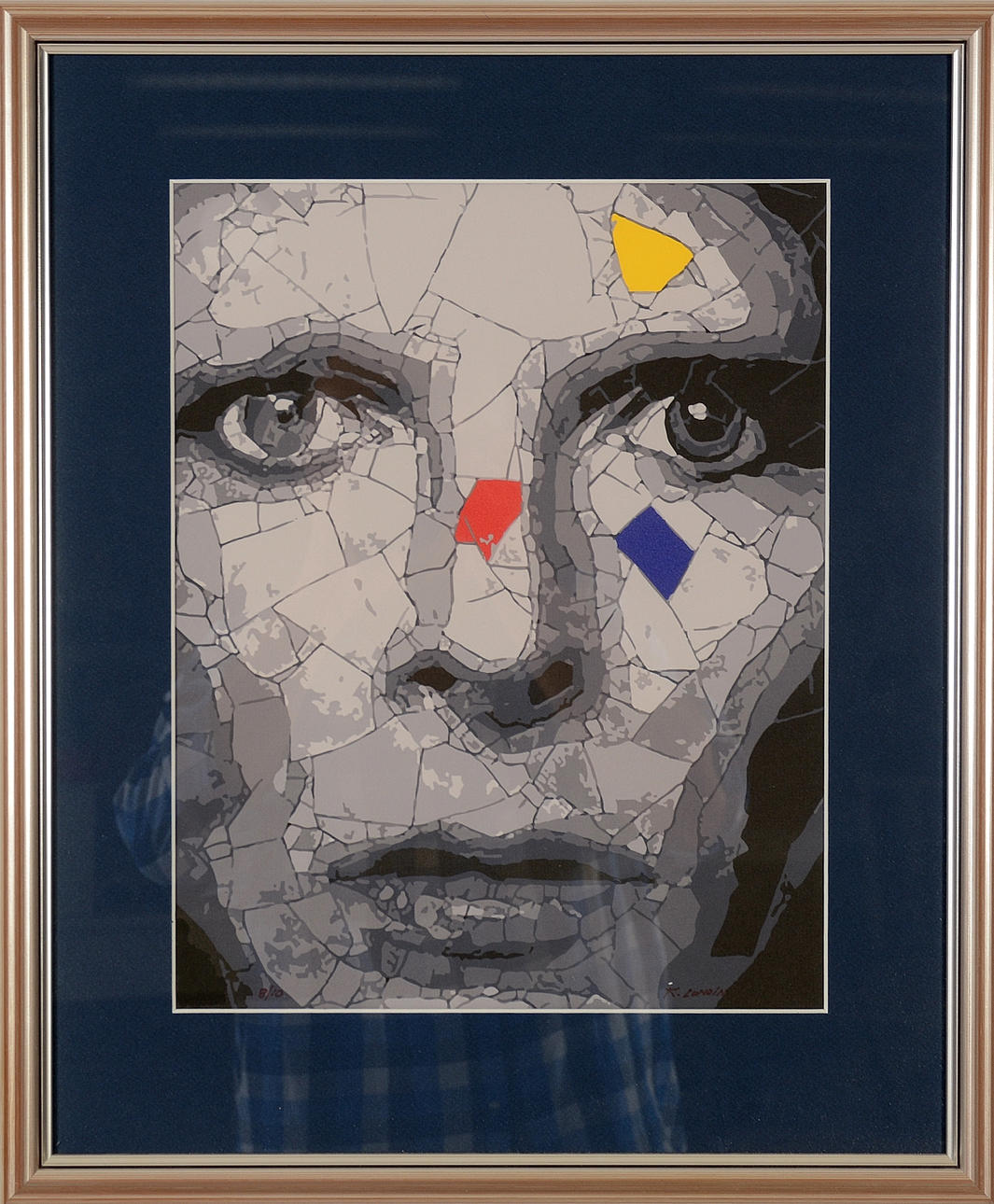 KENNETH LUNDIN. Värillinen litografia.