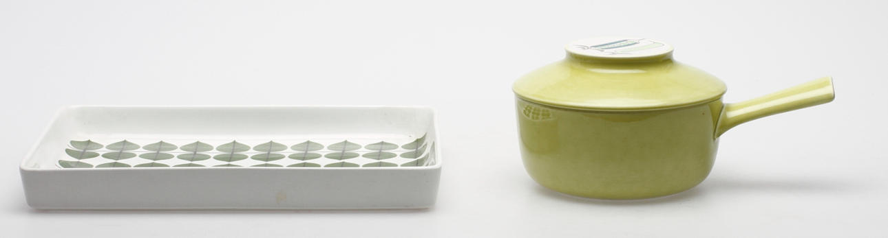 UPPLÄGGNINGSFAT samt TERRIN, Gustasvberg och Rörstrand.