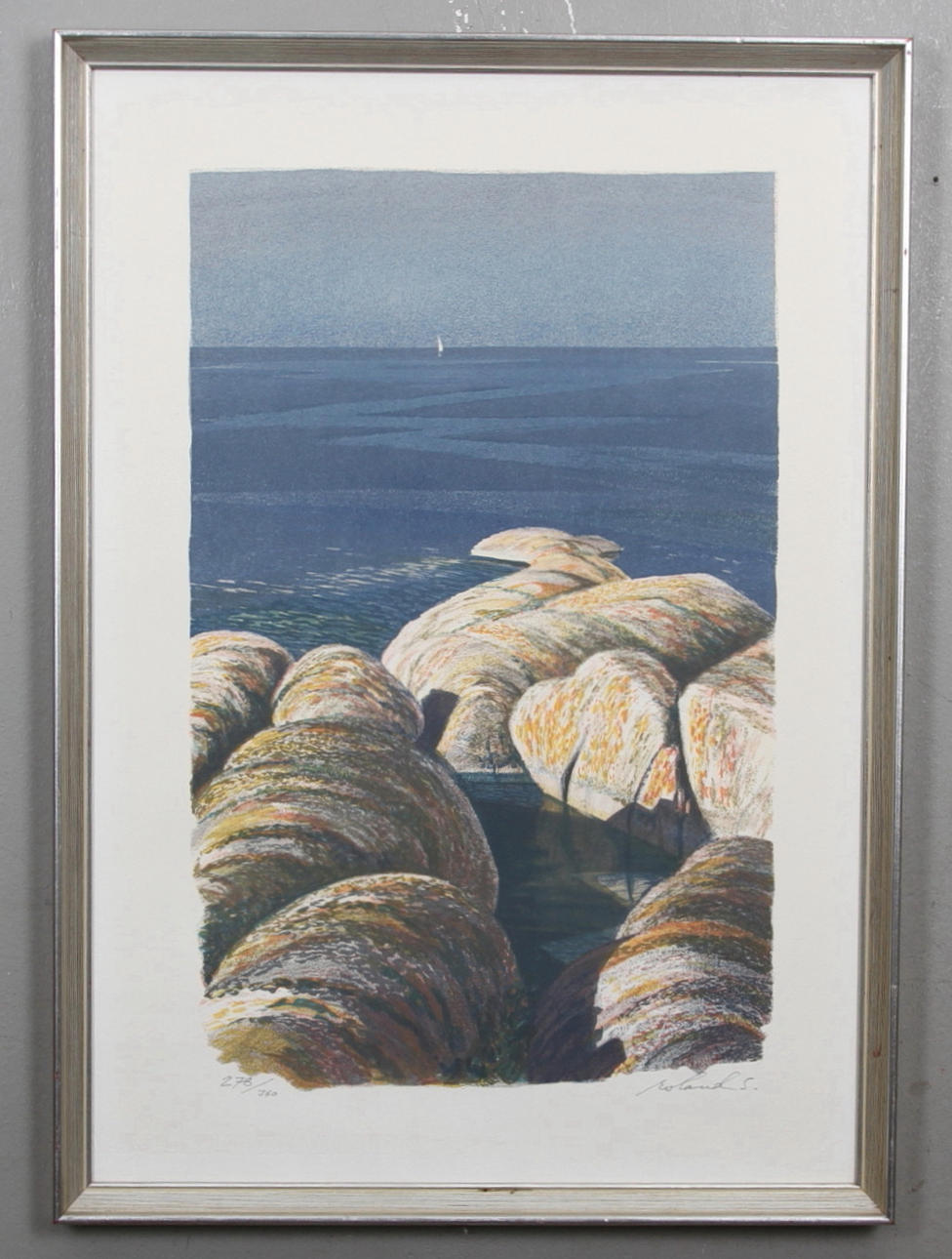 ROLAND SVENSSON. litografi, signerad och numrerad 278/360.
