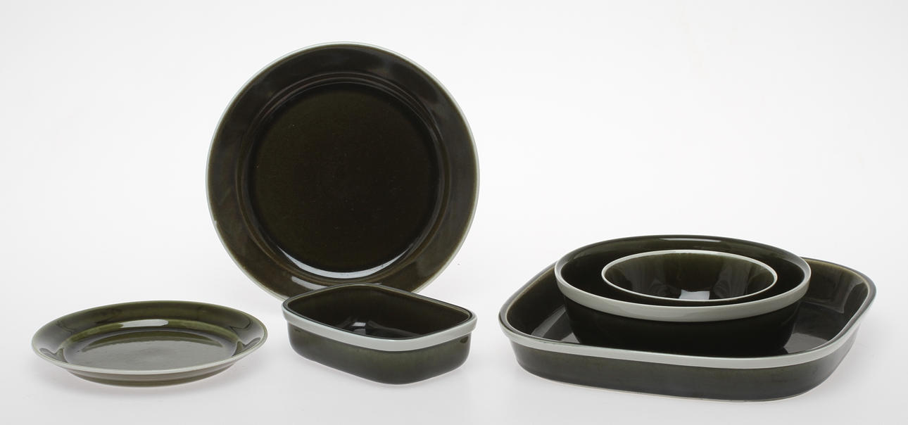 SERVISDELAR, 28 delar, "Vardag", Karin Björquist, Gustavsberg.