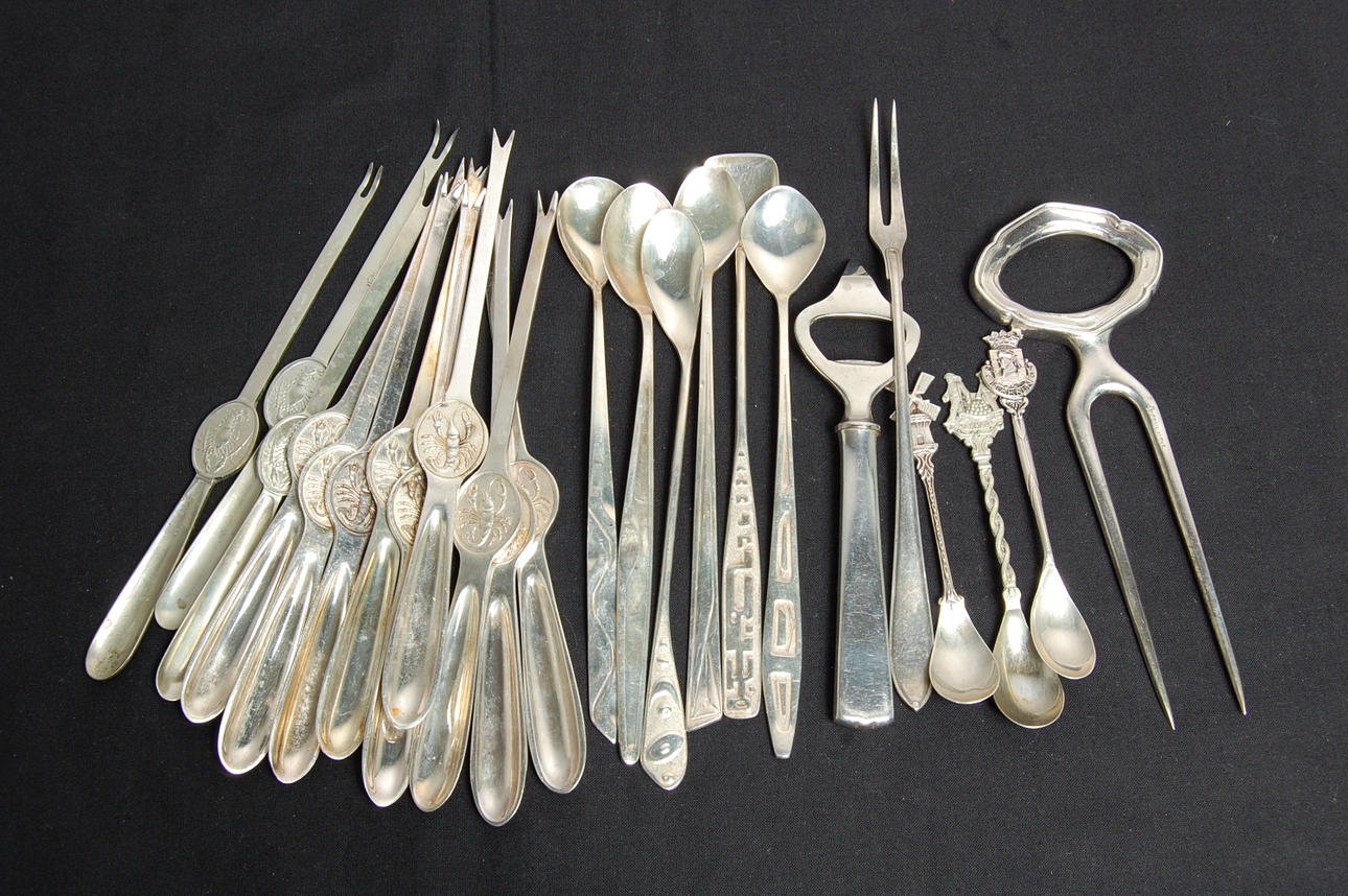 HUMMERGAFFLAR, mm, nysilver.