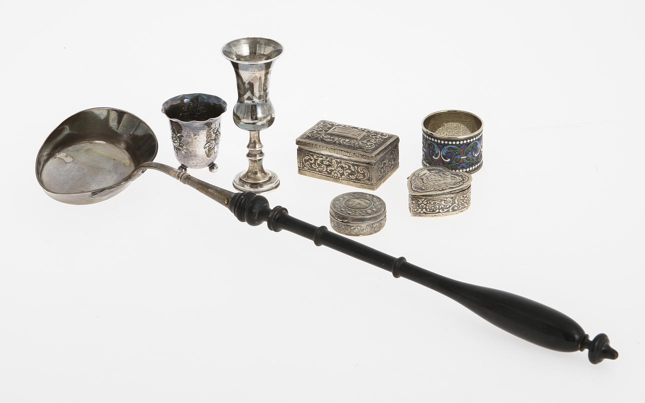 SILVER, 7 delar, ca 235 gr exklusive soppslev.