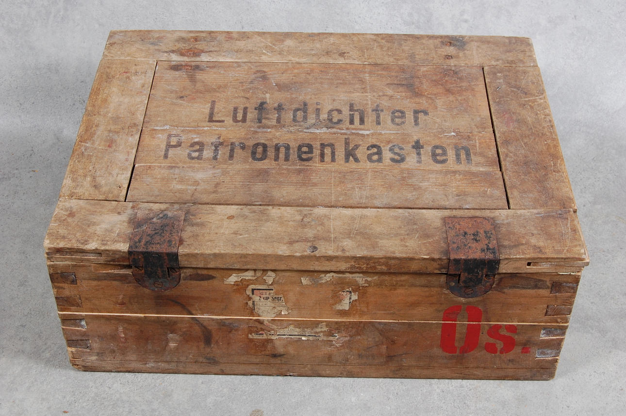AMMUNITIONSLÅDA, Tyskland, 1930-40-tal.