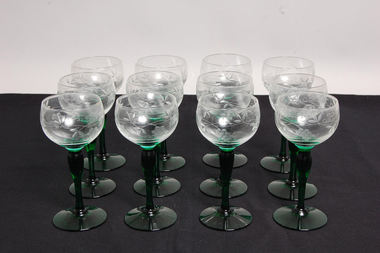 VITTVINSGLAS, 12 st.