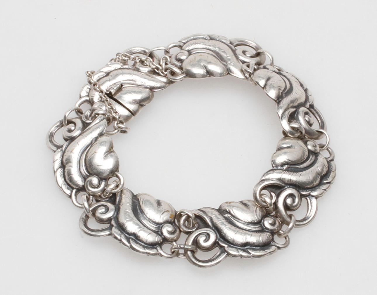 ARMBAND, silver. ASA-silver, Tage Linde, Falkenberg 1951.