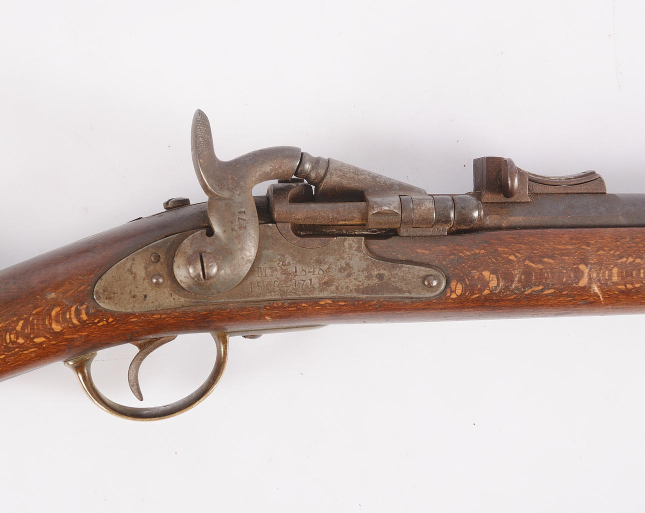 ARMÉGEVÄR, slaglås, 1800-tal.