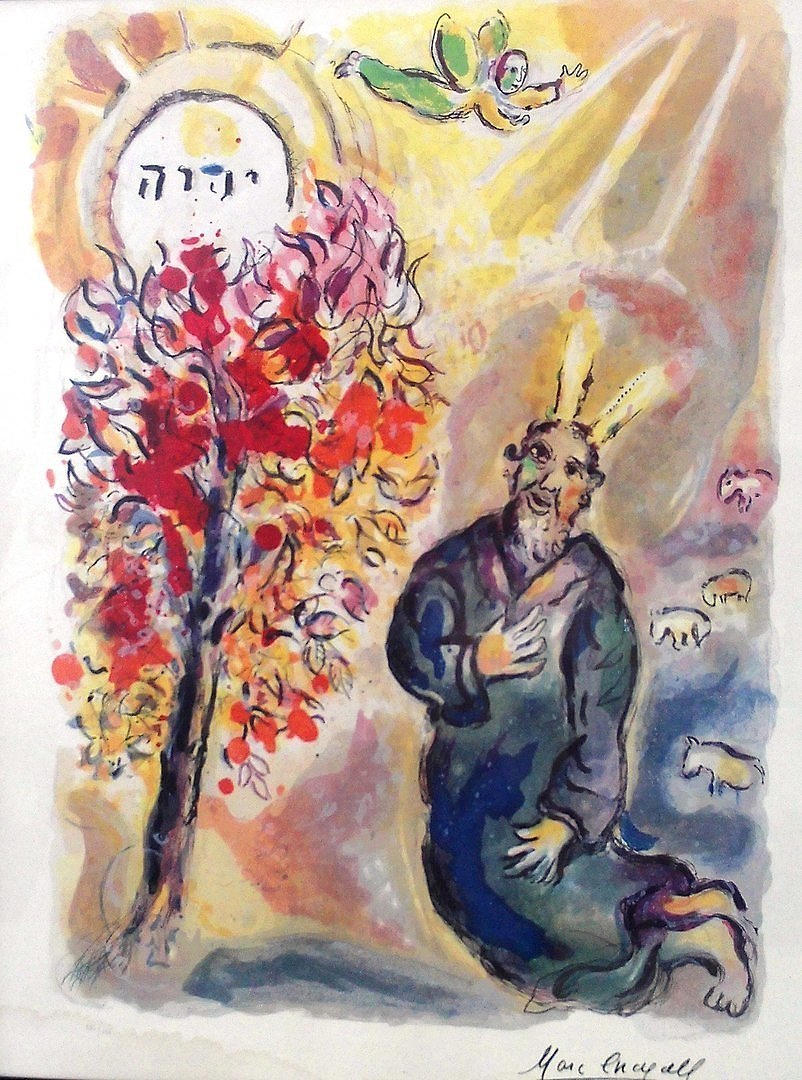 MARC CHAGALL, KONSTTRYCK, SIGNERAD I TRYCK.