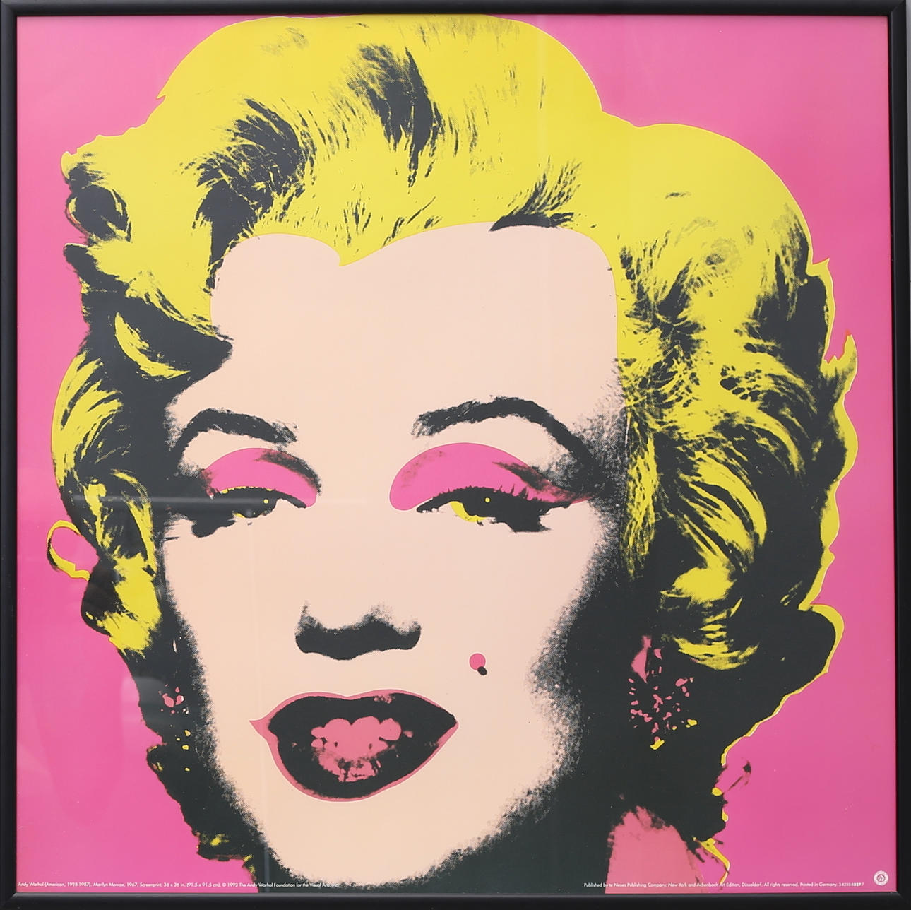 ANDY WARHOL. "Marilyn Monroe", print 1993.