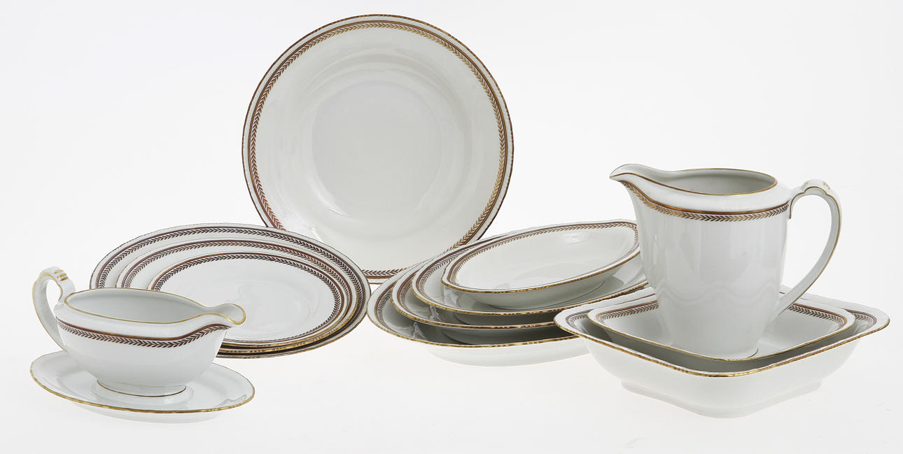 MATSERVIS, 58 delar, porslin, Rörstrand.