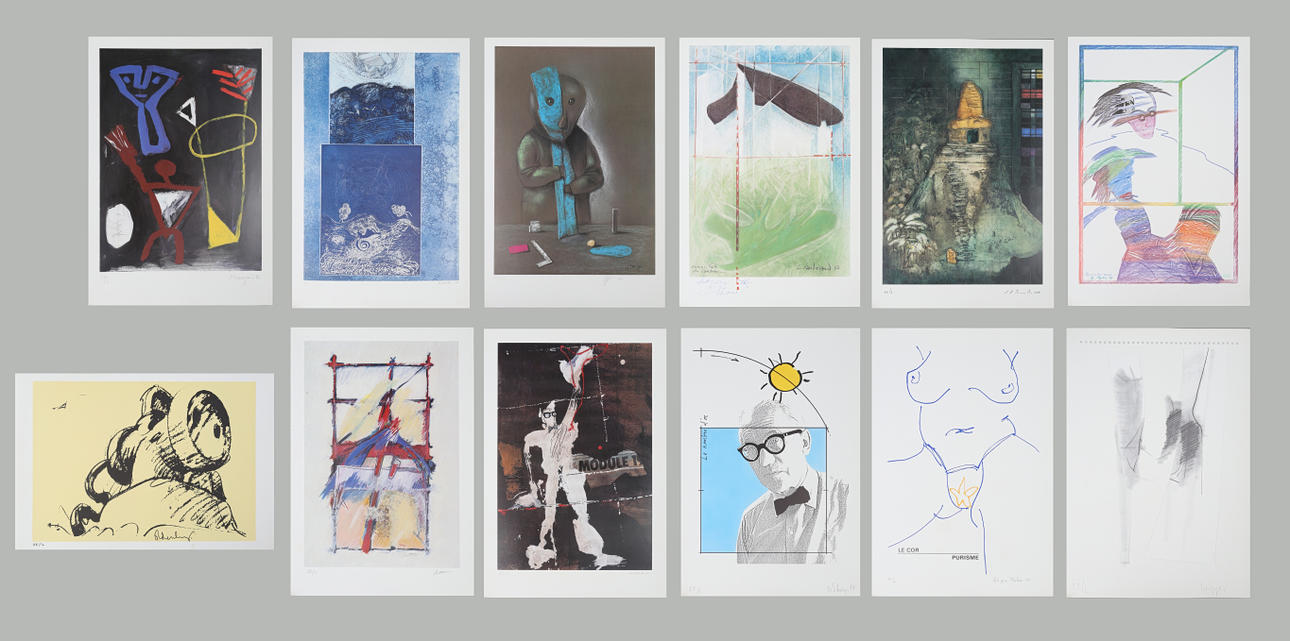 MAPP, Hommage à Le Corbusier, 1987.