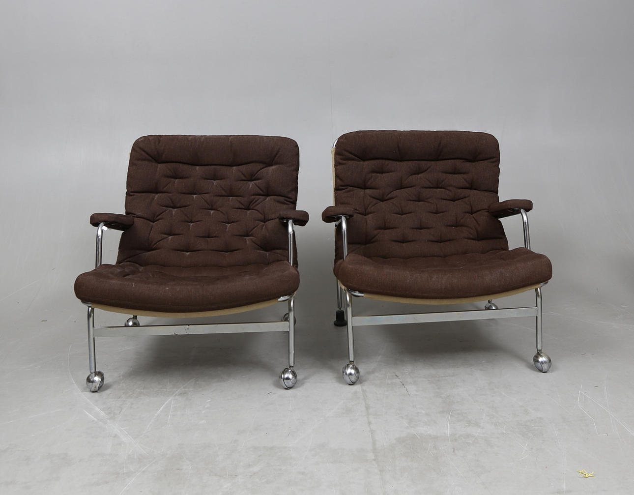 FÅTÖLJER, ett par, "Karin", Bruno Mathsson.