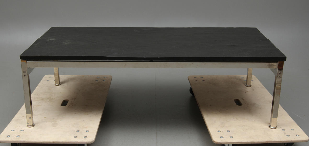 SOFFBORD, med skifferskiva, 2000-tal.