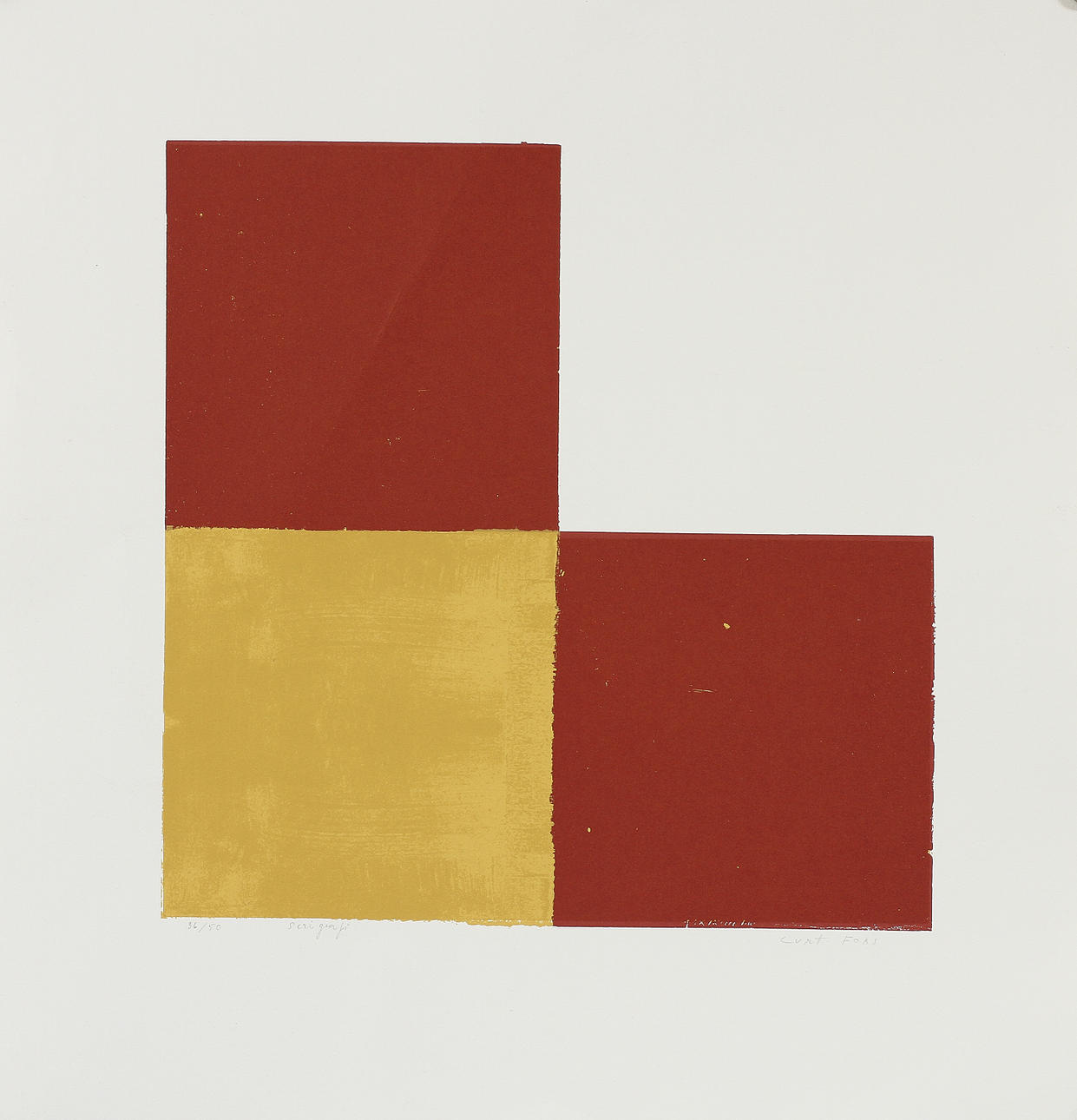 CURT FORS, seriegrafi, sign o numr 36/50.