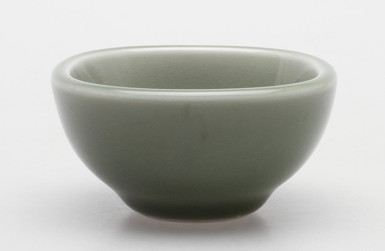 SKÅL, keramik, celadon glasyr, Nils Thorsson, Royal Copenhagen.
