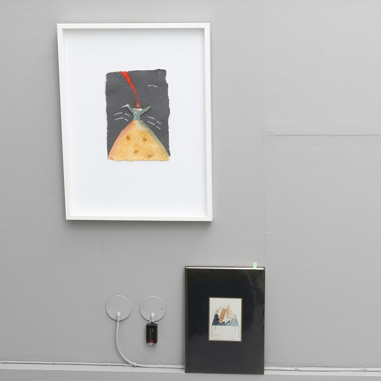 ERNESTO TATAFIORE, "CONTRE VOUS", COLLAGE.