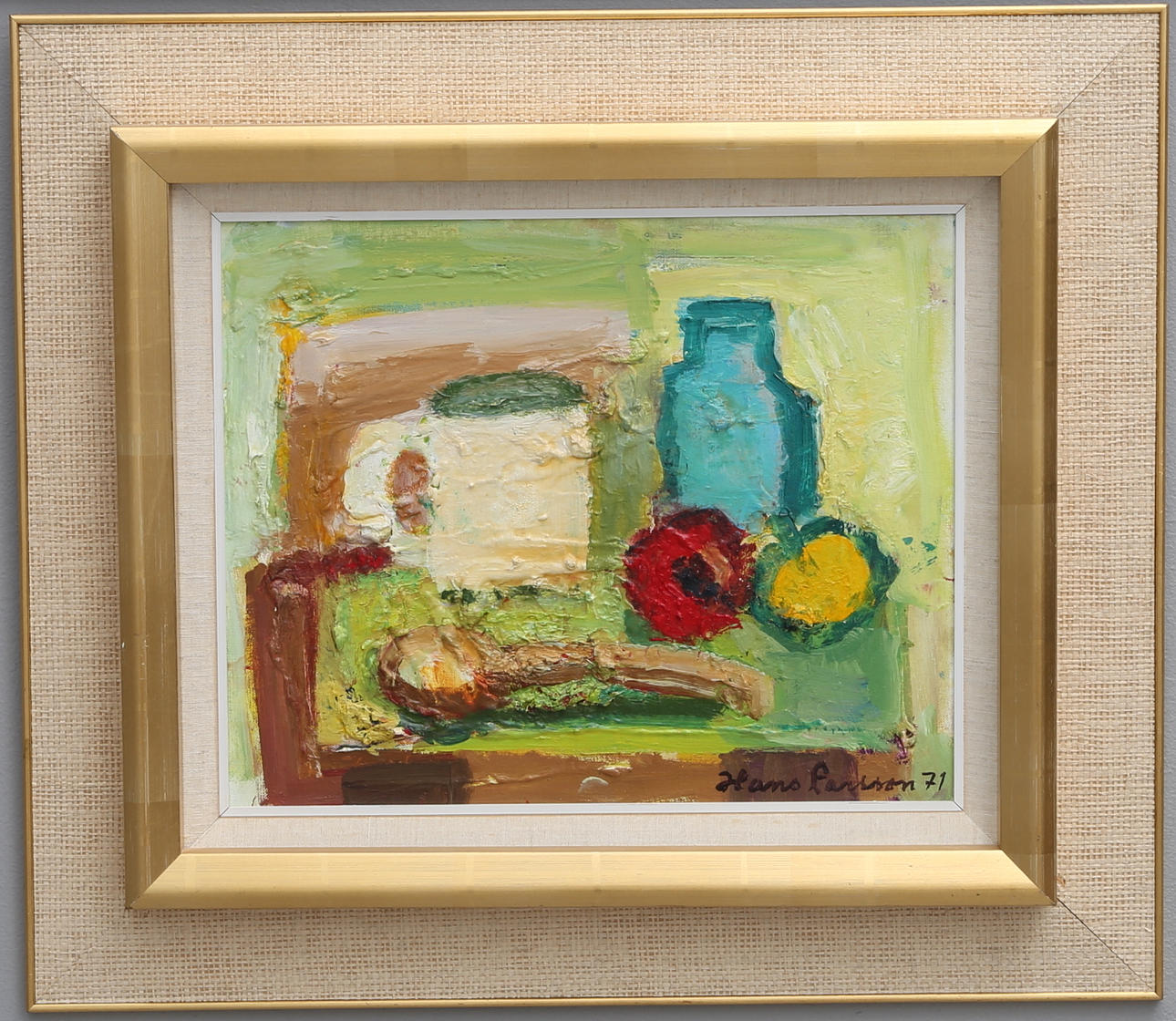 HANS LARSON, STILL LEG.