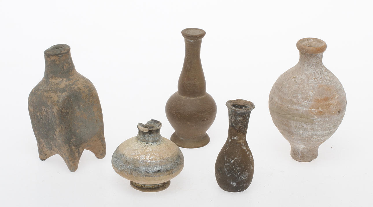 PARTI KRUS, 5 st, antikt jordfynd, Medelhavet.