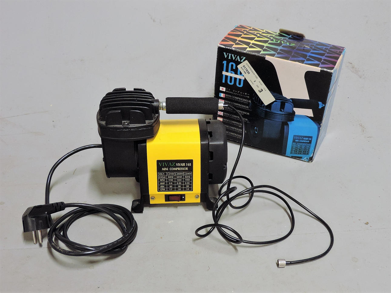 MINI COMPRESSOR, Vivair 168.