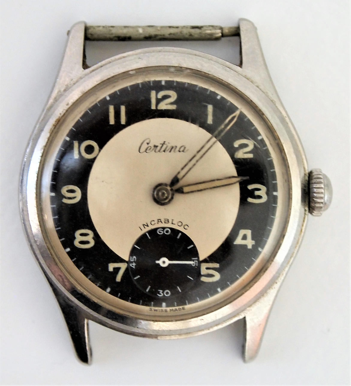 Certina, mekanisk, herrklocka.