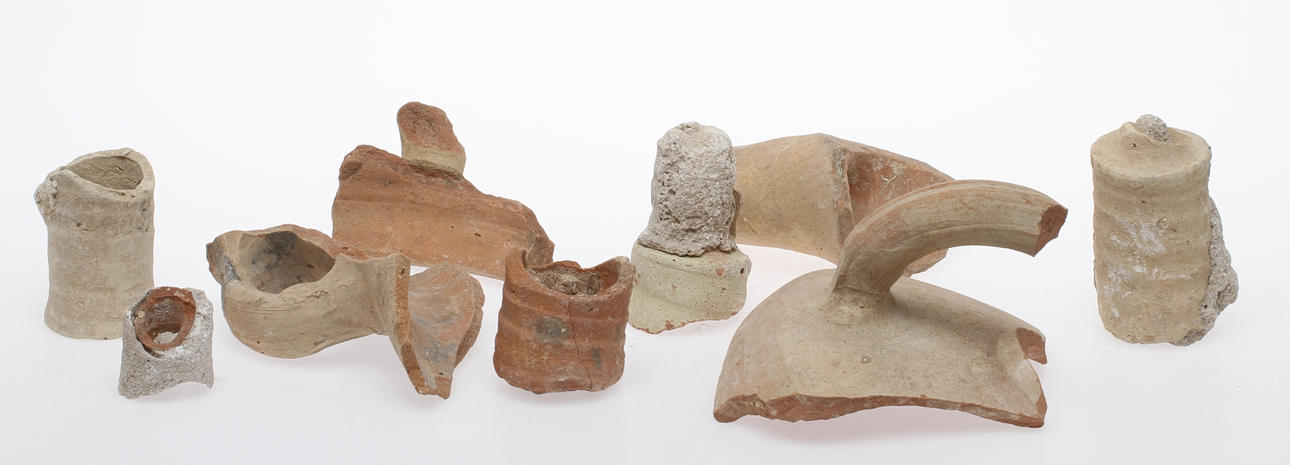 PARTI FRAGMENT/SKÄRVOR av antika JORDFYND/SJÖFYND, Medelhavet.