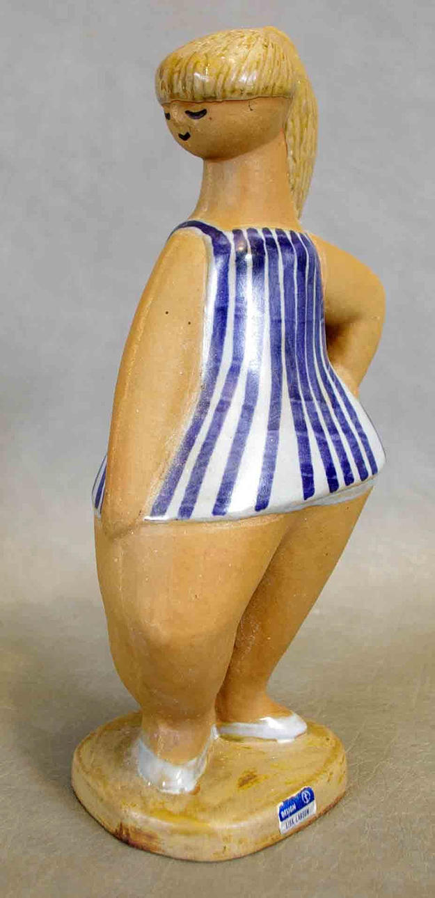 CERAMIC FIGURE, "Dora", Lisa Larson.