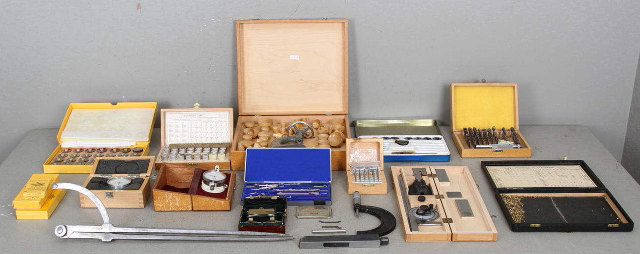 VERKTYG, bl.a. urmakeriverktyg.