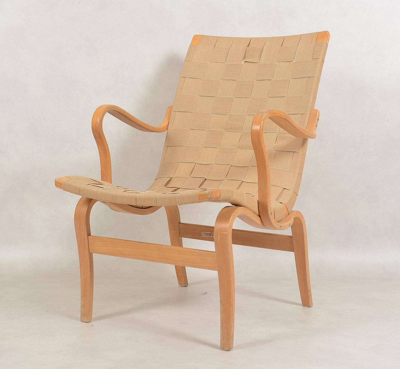 FÅTÖLJ, "Eva", Bruno Mathsson, Dux, Värnamo.