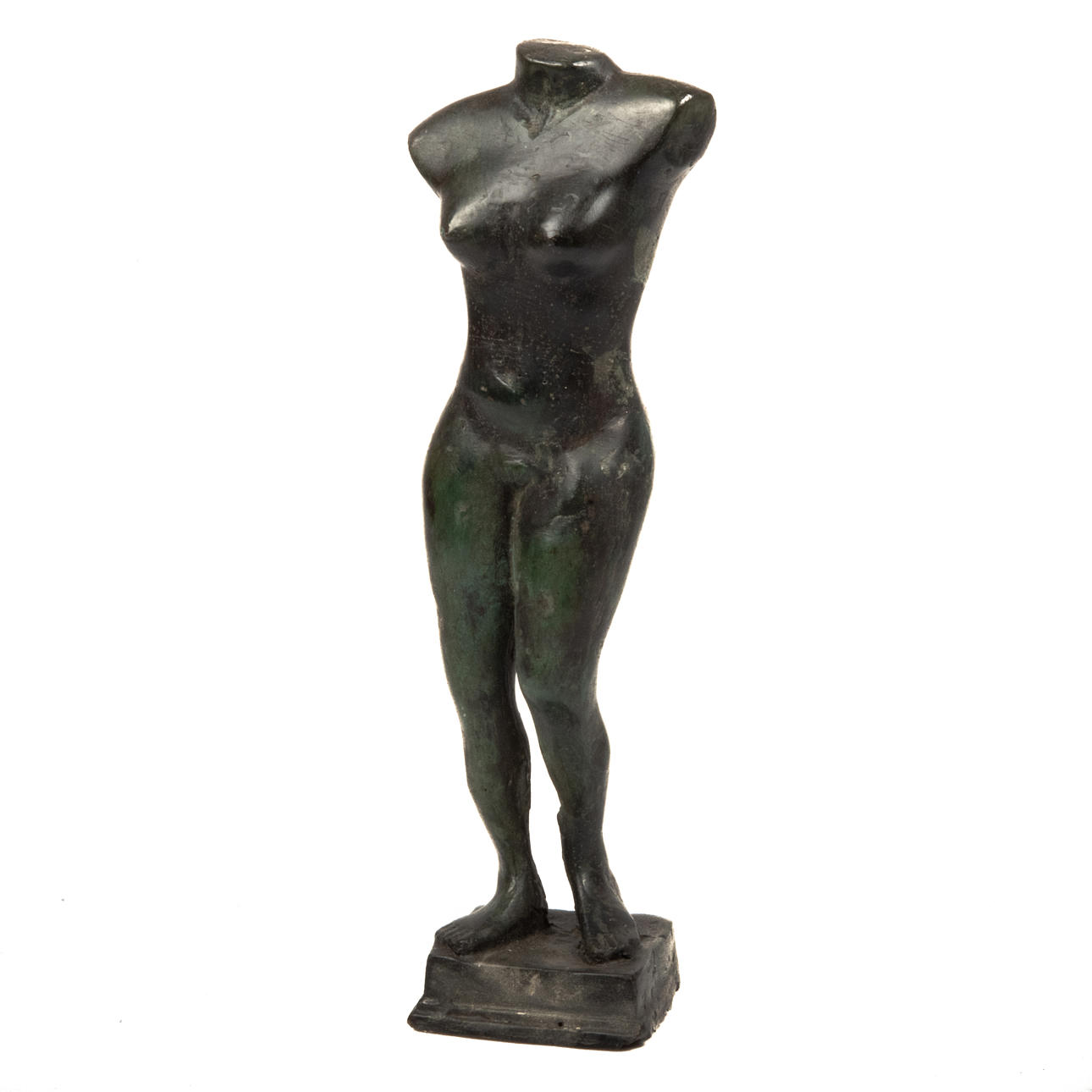 SKULPTUR, kvinnokropp, brons, samtida.
