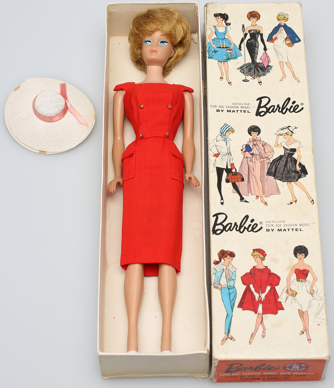 BARBIEDOCKA. 1960-talets början.