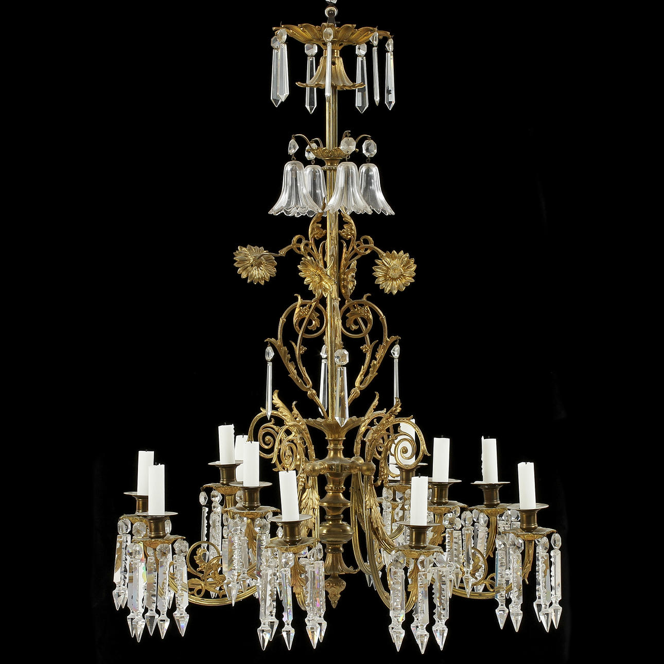 LJUSKRONA, oscariansk, 1800-talets senare hälft.