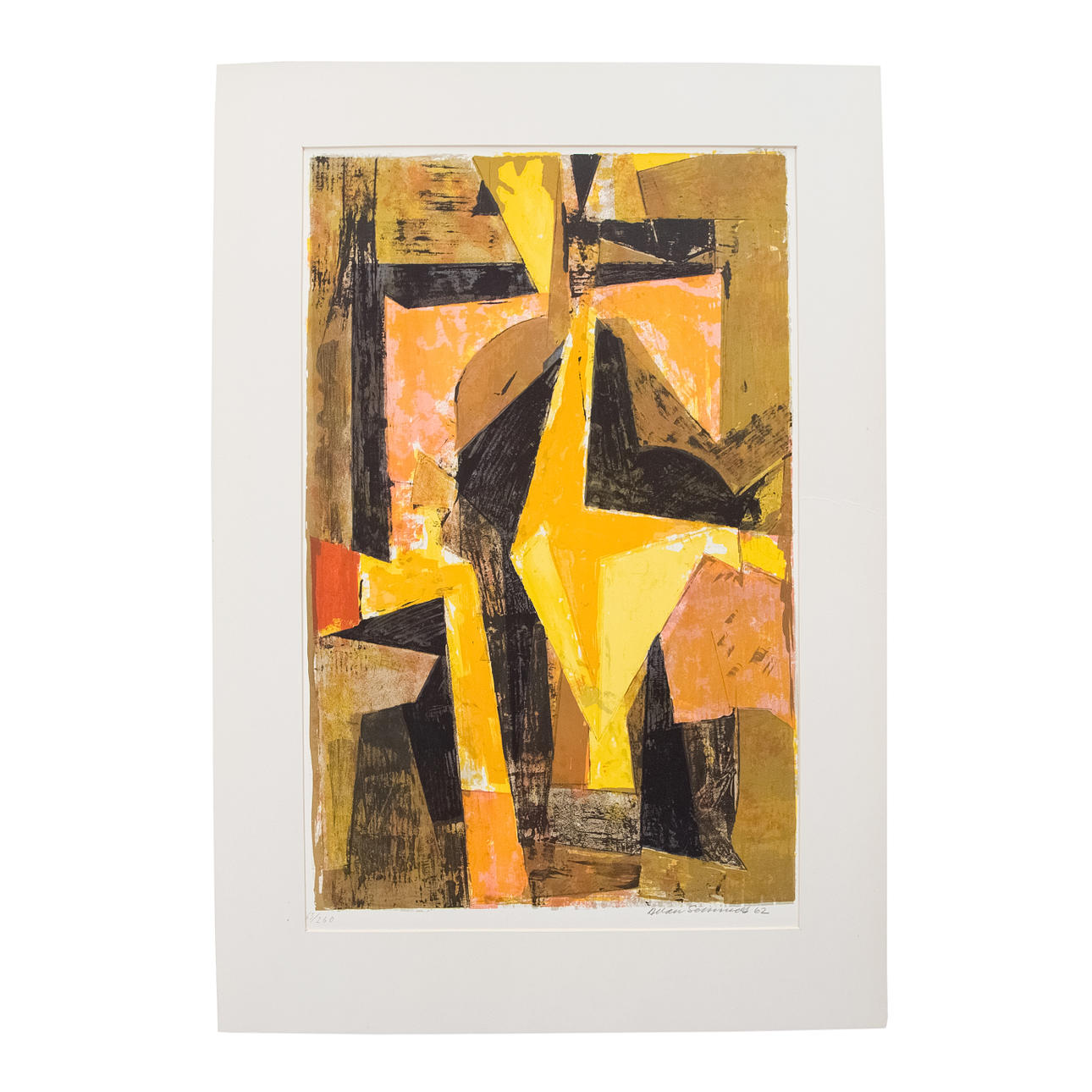 ALLAN SCHMIDT. LITo 63/260, signed.