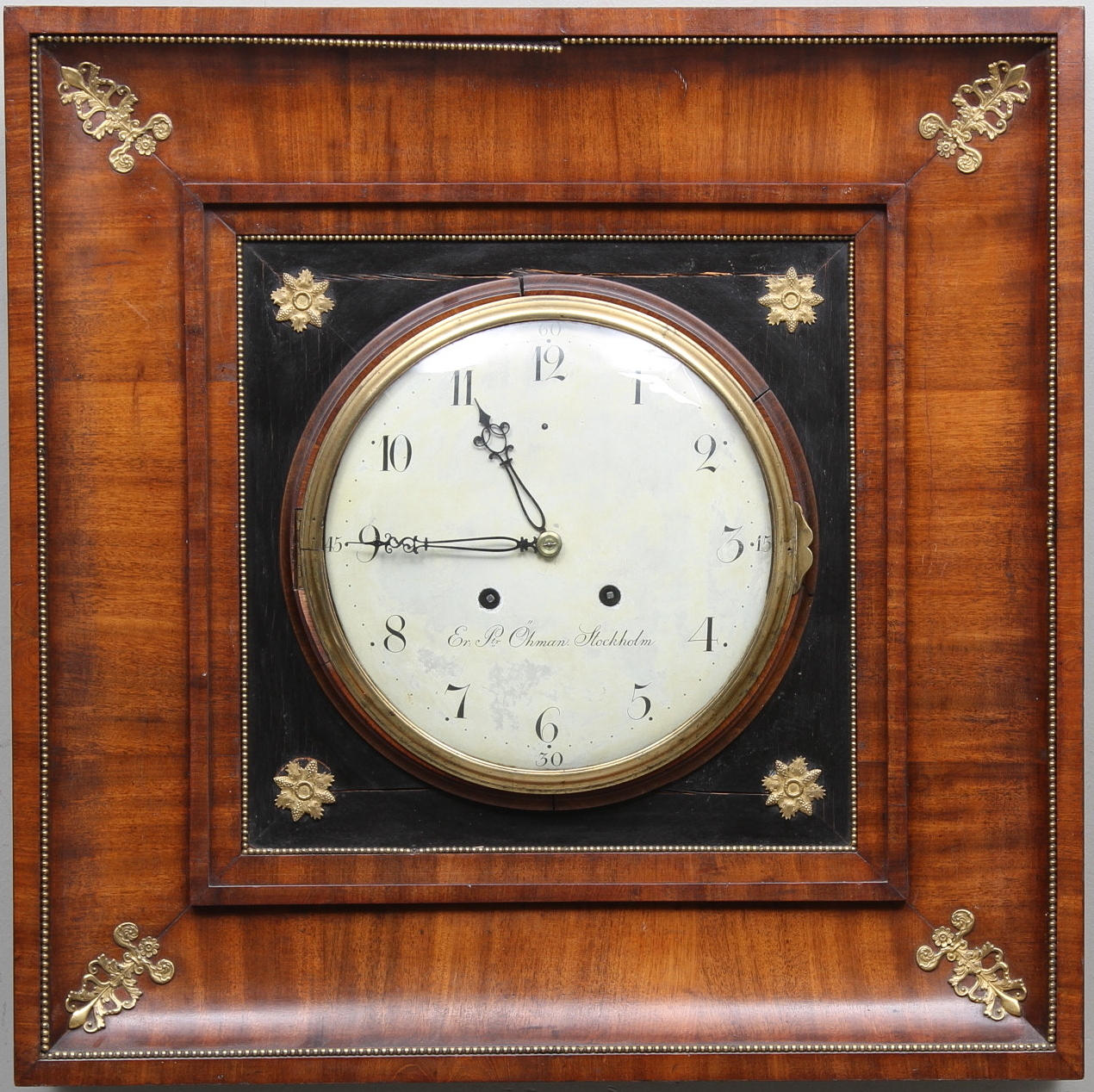 VÄGGUR, Empire, Stockholm, 1800 talets första hälft.