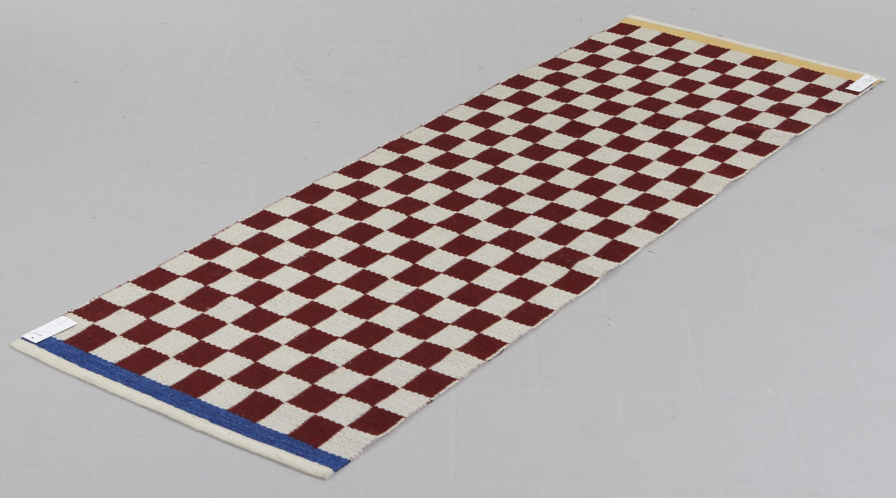 GALLERIGÅNG, dubbelvävd, Kasthall, 240 x 80 cm.