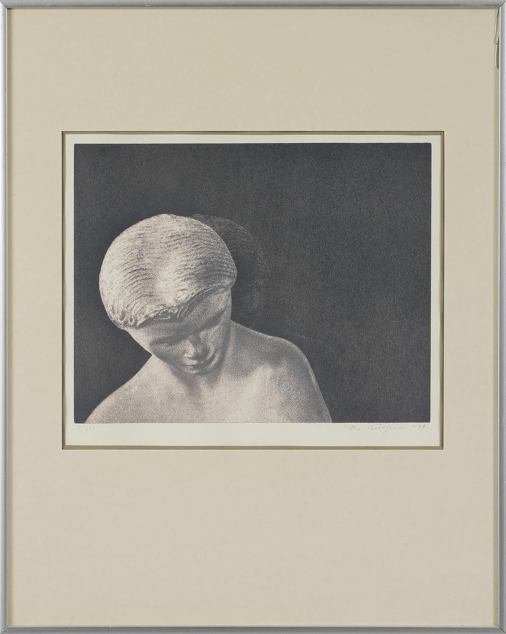 OLA BILLGREN, litografier 4st, sign o numr .