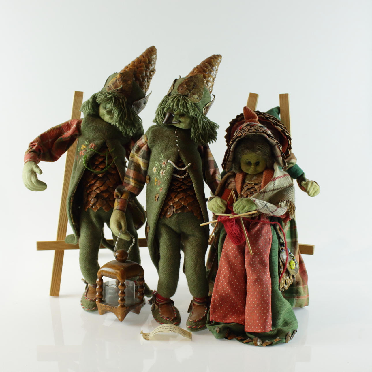 DOLLS 4 pcs., Greta Nygren-Hedquist.