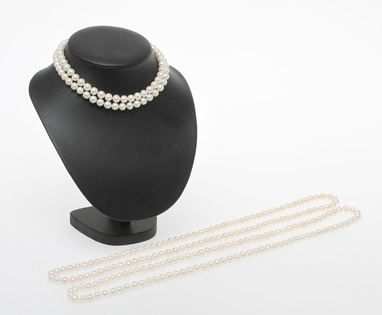 PÄRLCOLLIER, 3 st.