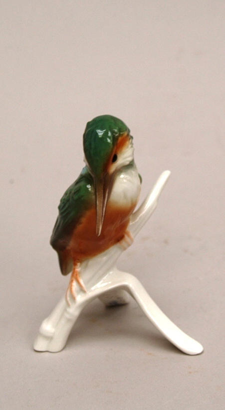 GOEBEL fuglefigur "kongefugl på gren".