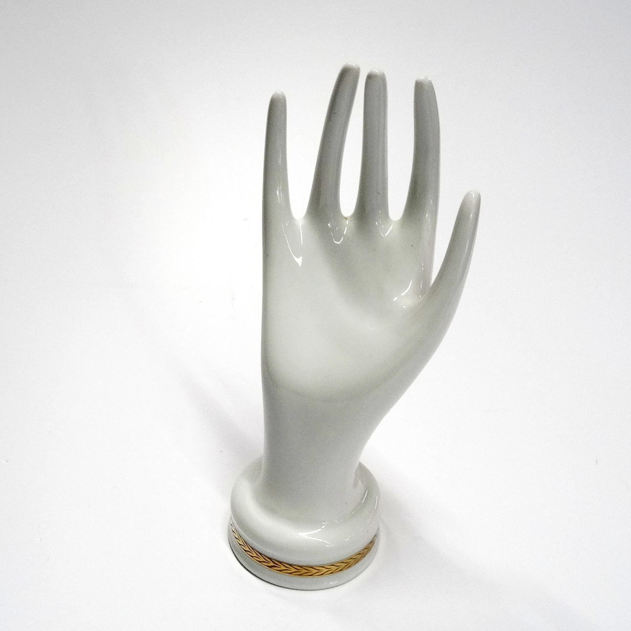 PORSLIN RING HÅLLARE STATYETT.