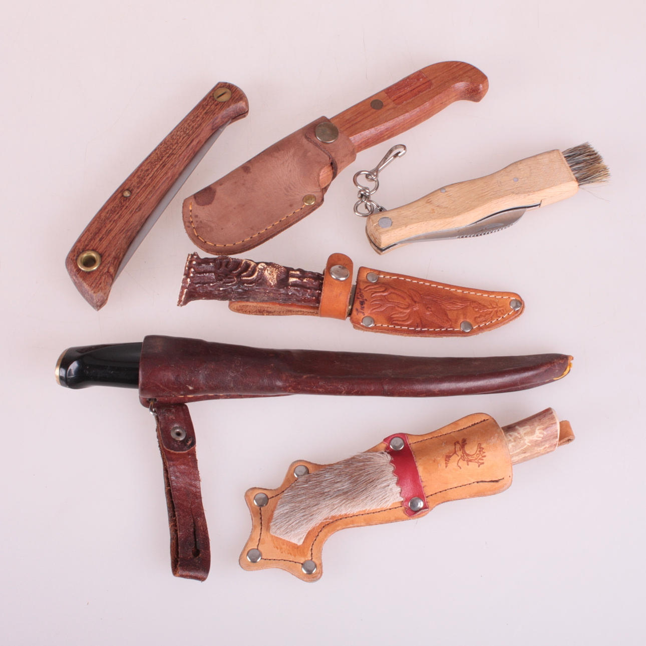 MESSER, 6-tlg., u.a. Mora, Eka, Fès, Normark.