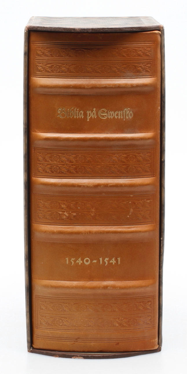 BOK, GUSTAV VASAS BIBEL, Faksimilutgåva.