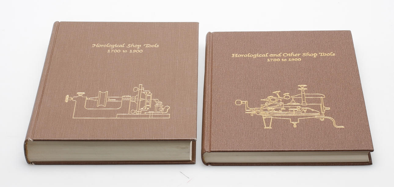 BÖCKER, 2 st, "Horological shop tools 1700 to 1900" samt "Horological and other shop tools 1700 to 1900", T.R. Crom.