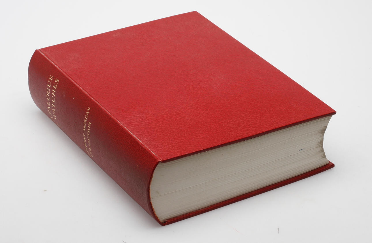 BOK, "Catalogue of watches" J. Pierpont Morgan collection.