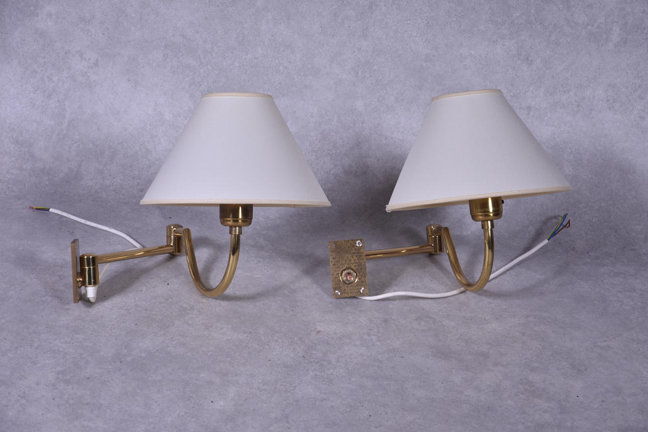 VÄGGLAMPOR 1 par EWÅ Värnamo.