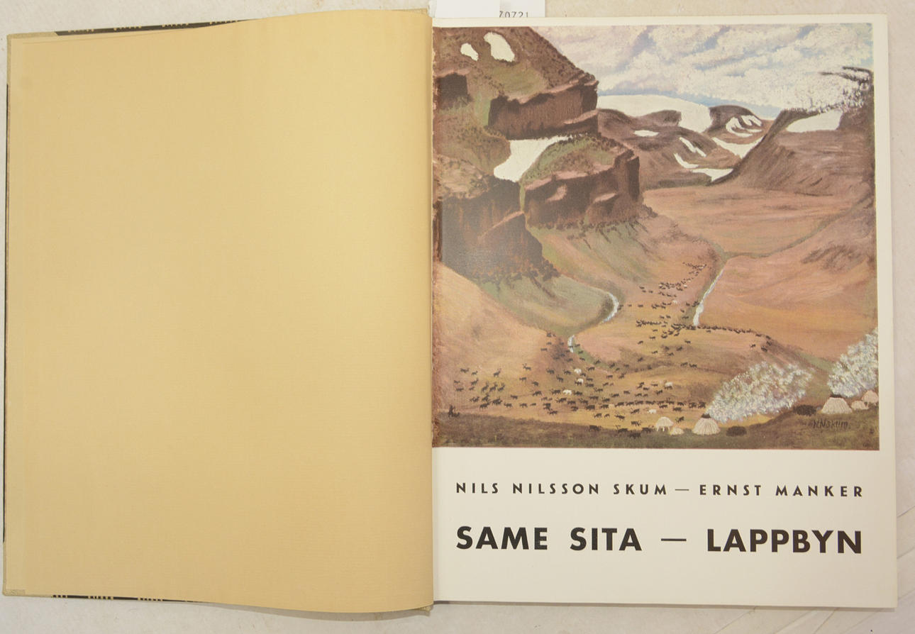 SKUM, NILS NILSSON. Same Sita - Lappbyn.