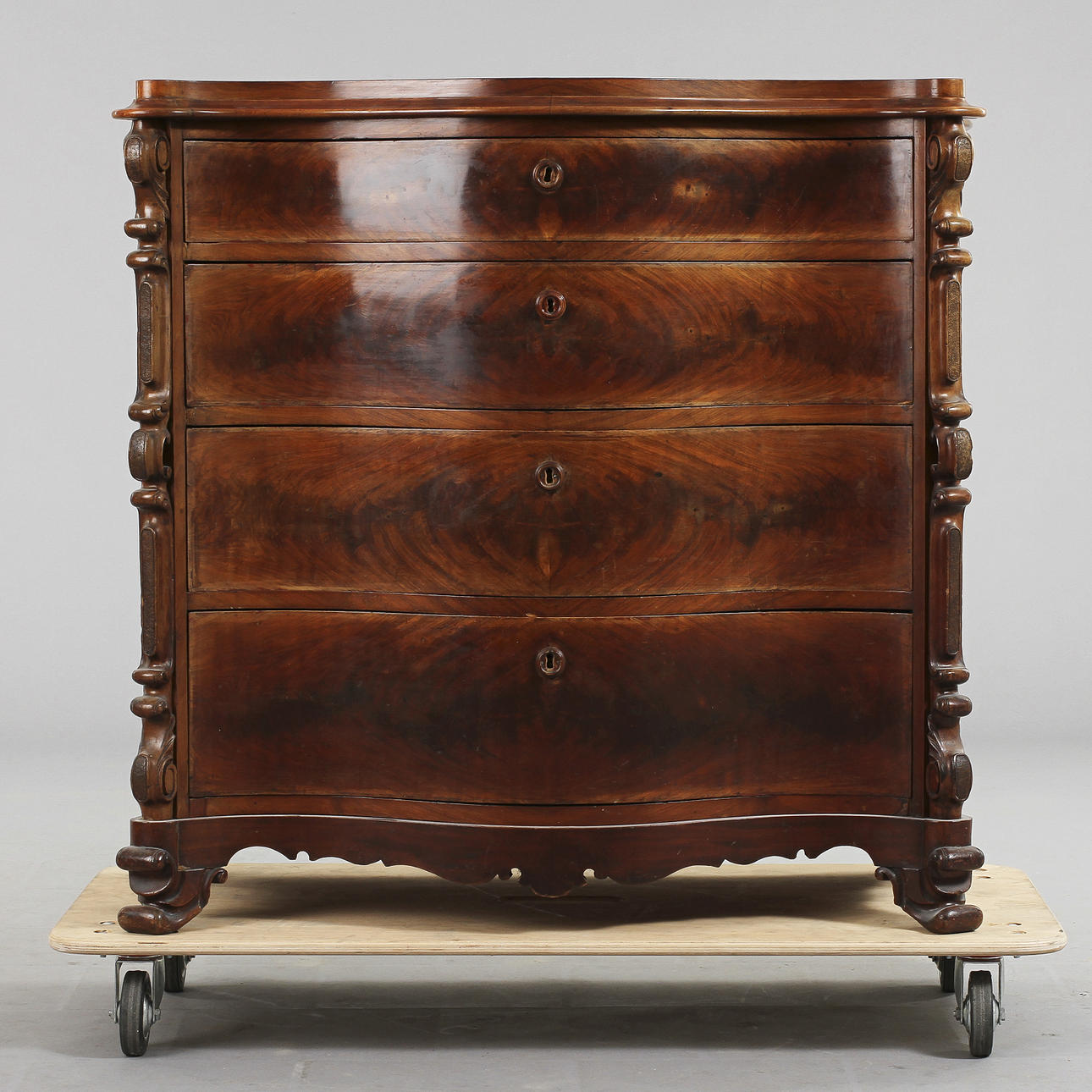 BYRÅ, nyrokoko/nyrenässans, signerad H.L 1864.