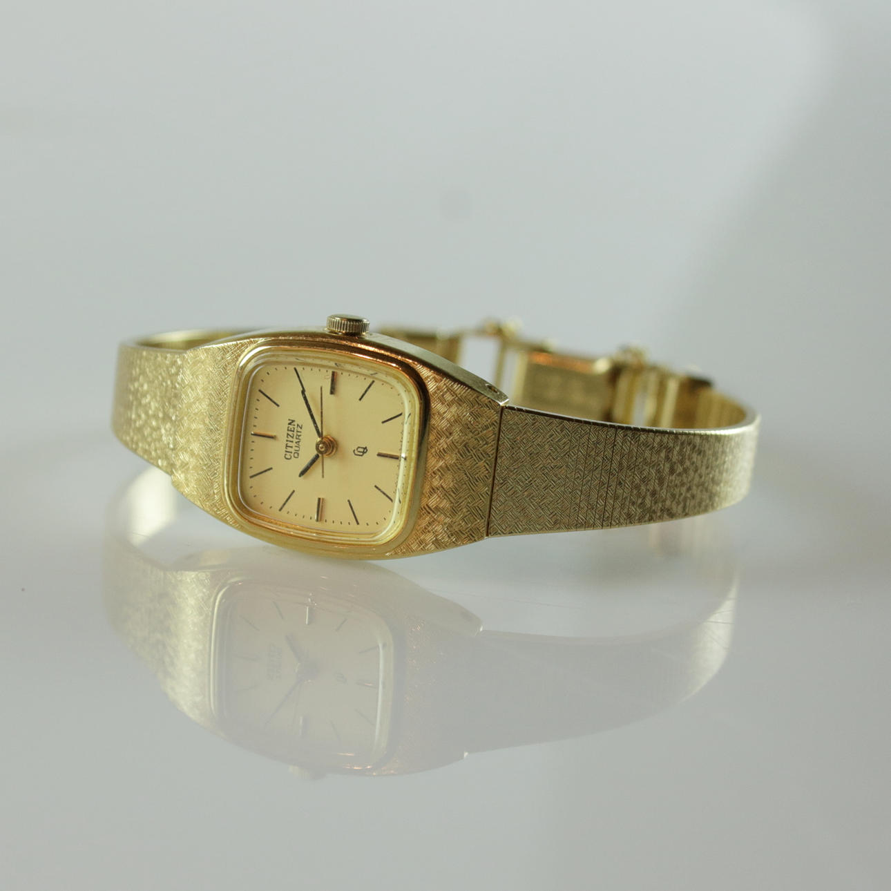 ARMBANDSUR, Citizen, quartz, stål, 1900-tal.