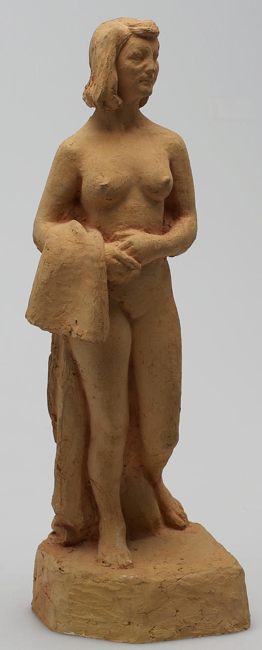 EDVARD TRULSSON. Modell. Terracotta. Signerad E Trulson.